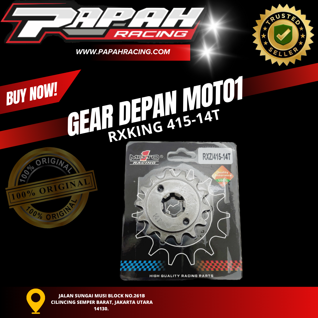 GEAR DEPAN MOTO1 YAMAHA RXKING 415-14T